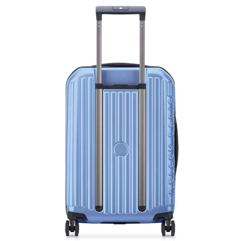 Delsey Securtime Zip 55 cm Top Opening 4-Wheel Expandable Cabin Suitcase - Laven