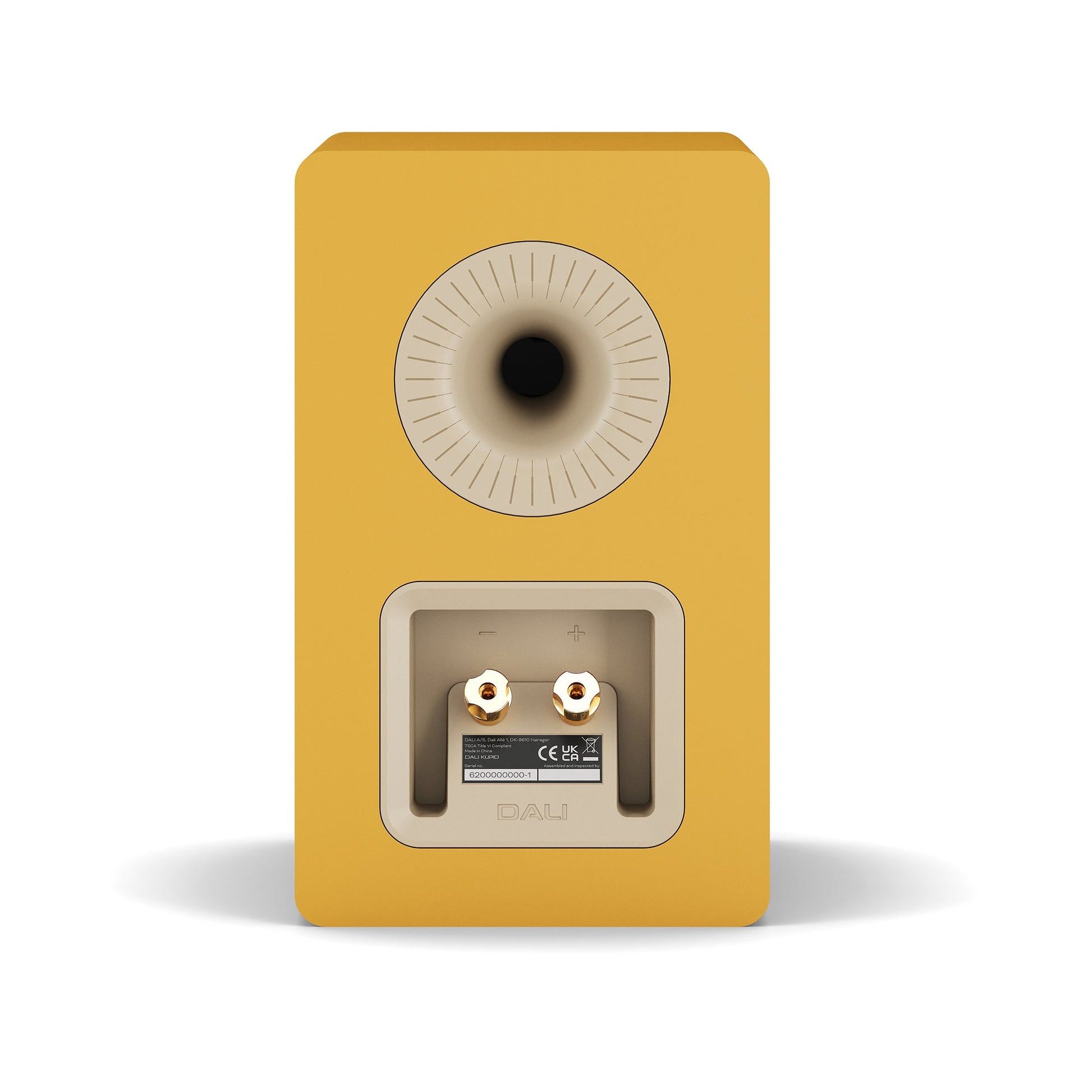 DALI KUPID Bookshelf Speakers - Golden Yellow