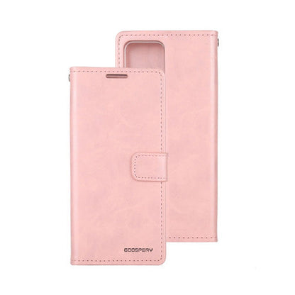 Goospery Bluemoon Diary for iPhone 13 Pro Max - rose gold