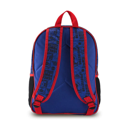 Spiderman Kids 15in Backpack Spiderman Print School Bag With Side Pockets
