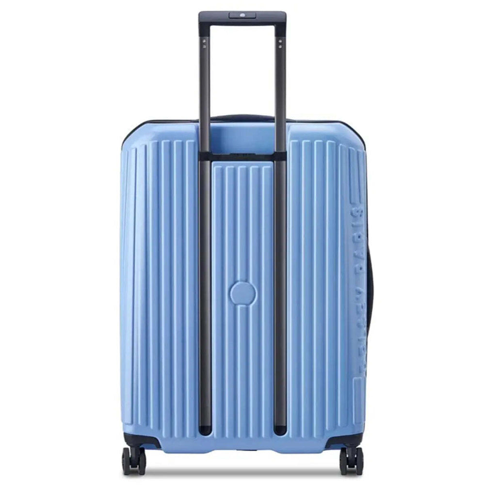 Delsey Securtime Zip 66 cm Top Opening 4-Wheel Expandable Suitcase - Lavender Blue