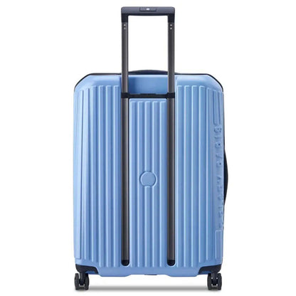 Delsey Securtime Zip 66 cm Top Opening 4-Wheel Expandable Suitcase - Lavender Blue