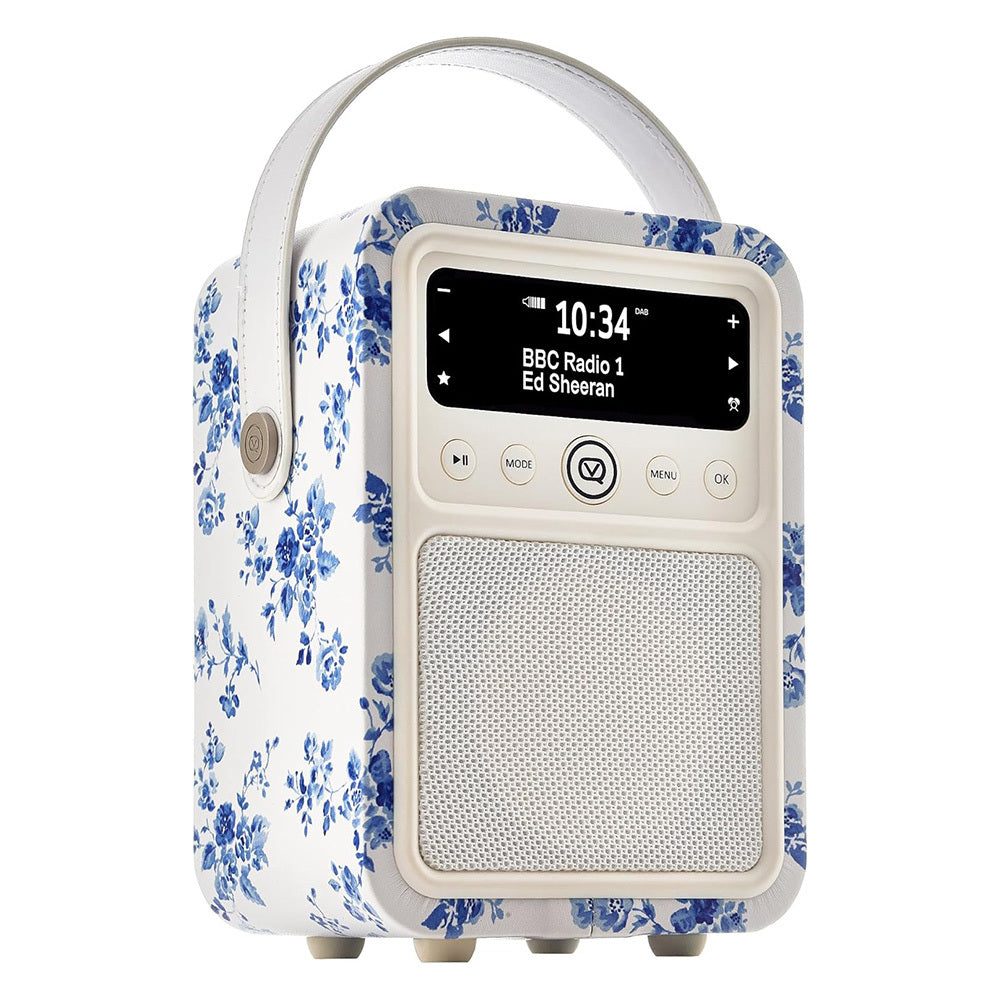 VQ Monty DAB+ Digital FM Radio/Bluetooth Speaker Laura Ashley (China Rose)
