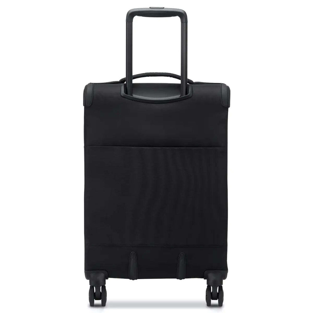 Delsey Brochant 3 - 55 cm 4-Wheel Expandable Carry-on Suitcase - Deep Black