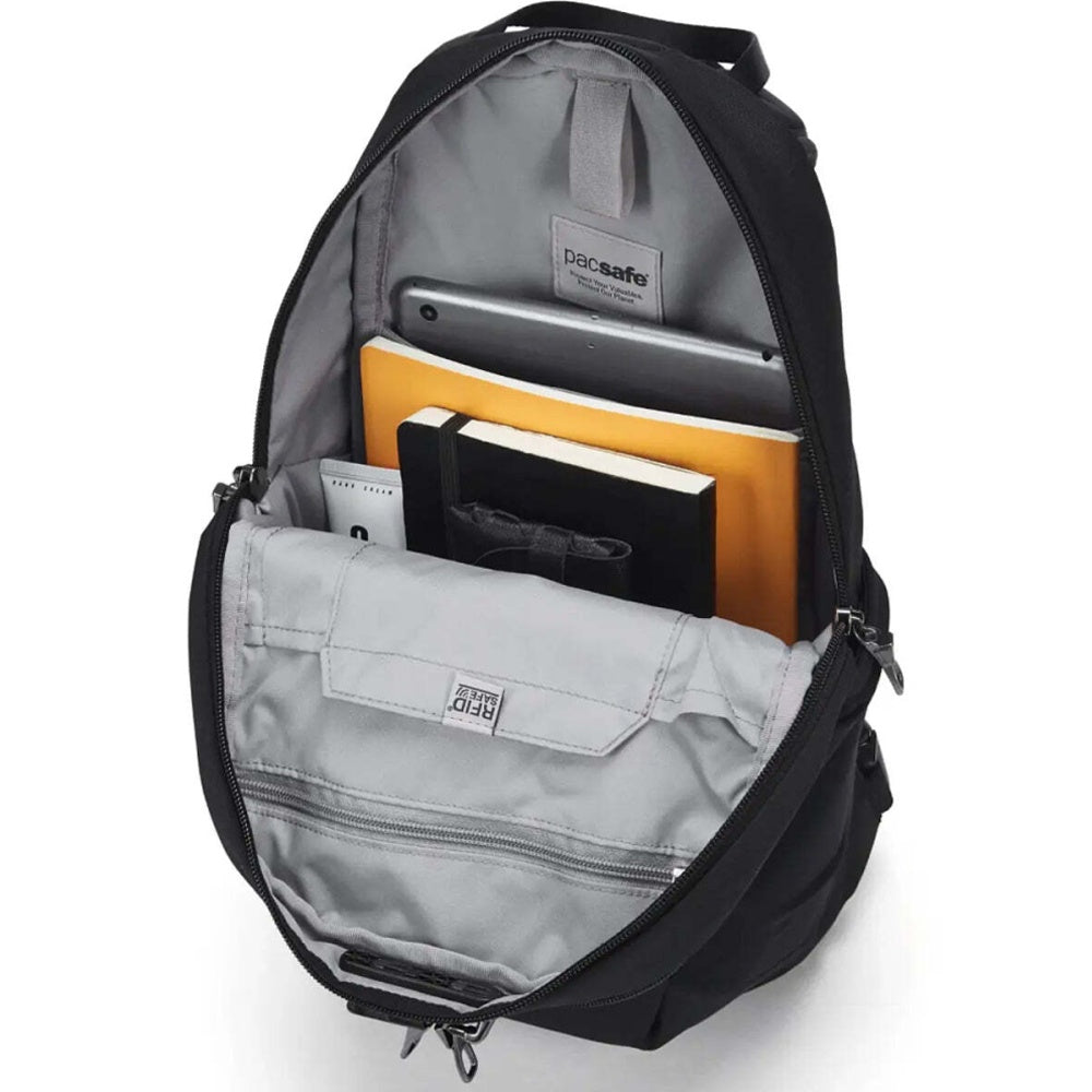 Pacsafe V Tech Anti-Theft RFID Blocking 16" Laptop Backpack 12L Black