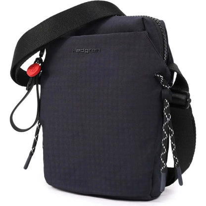 Hedgren Sipho Expandable Pocket Water-Repellent Phone Bottle Bag Vulcan Blue