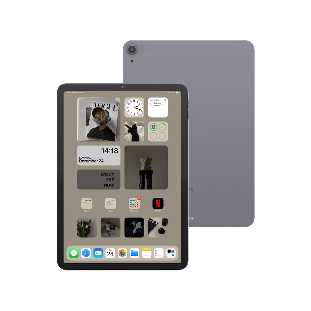 Apple iPad Air (4th gen) 64GB Wi-Fi + Cellular (Space Grey) [*Refurbished: As new]