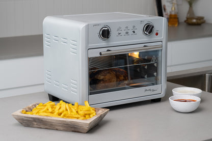 Healthy Choice 23L Air Fryer Oven with 3 Cooking Accessories (Silver)