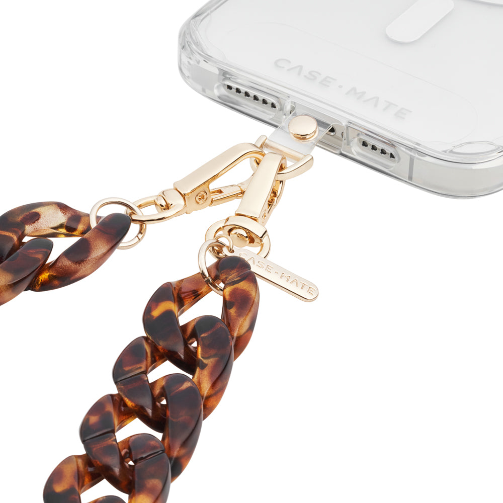 Case-Mate Phone Crossbody Chain - Universal - Tortoiseshell -
