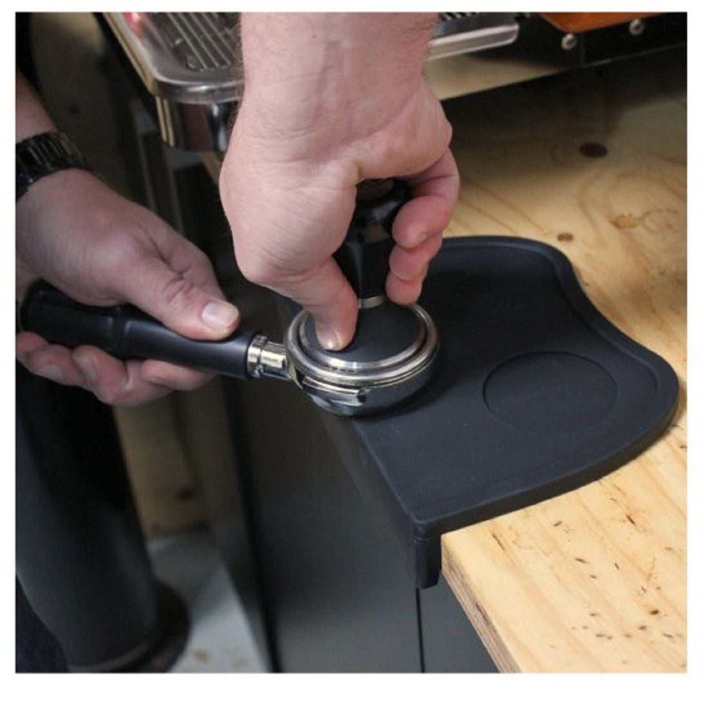 Rhinowares Corner Hang Over Tamper Mat