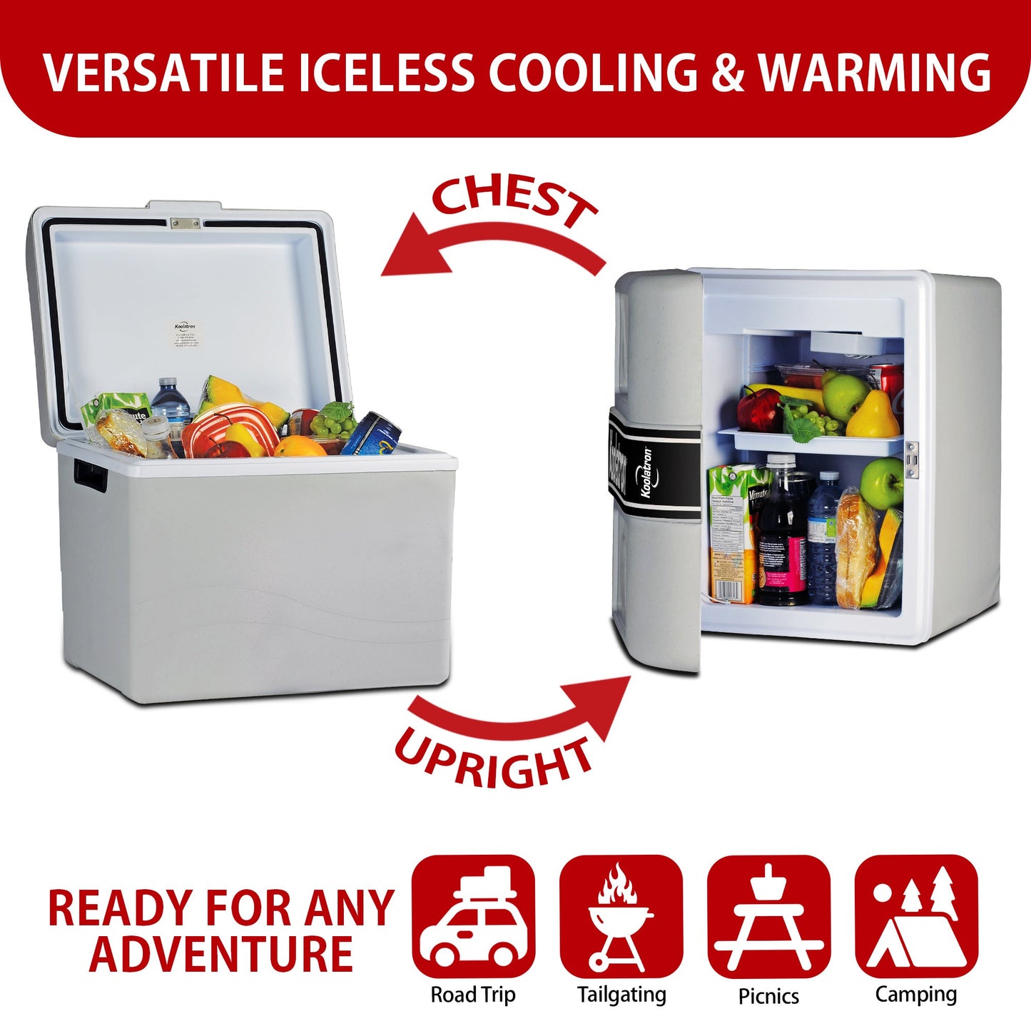 Koolatron Portable Electric Cooler, 42L