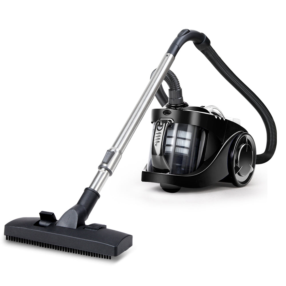 Devanti 2200W Multi-cyclonic Bagless Vacuum Cleaner Pet Hair (Black)