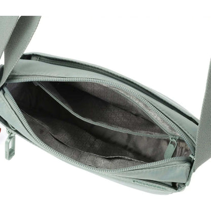 Hedgren Eye Neo RFID Pocket Recycled Water Repellent Crossbody Bag Green Milieu