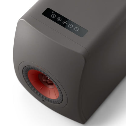 KEF LS50 II Wireless HiFi Speakers Pair (Titanium Grey)