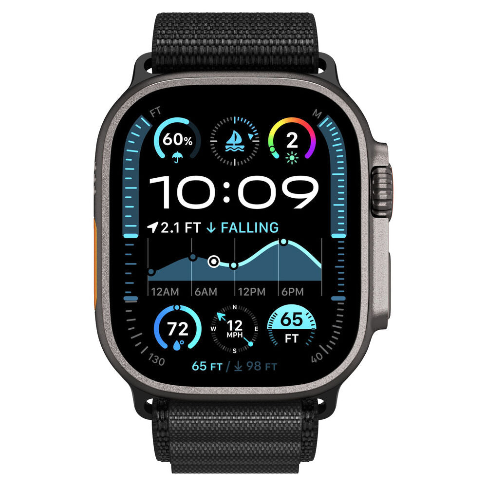 Spigen Apple Watch 49mm 46mm 45mm 44mm 42mm WBF1 Band (Black)