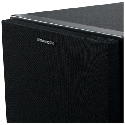 Scansonic HD 2-Pieces L5 Series Bookshelf Home Speakers 120W (Black)
