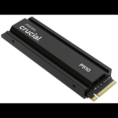 Crucial P510 1TB PCIe Gen5 NVMe 2280 M.2 SSD with Heatsink