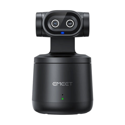 Emeet PIXY Wireless AI PTZ 4K Streaming Camera Portable Black 8H Battery