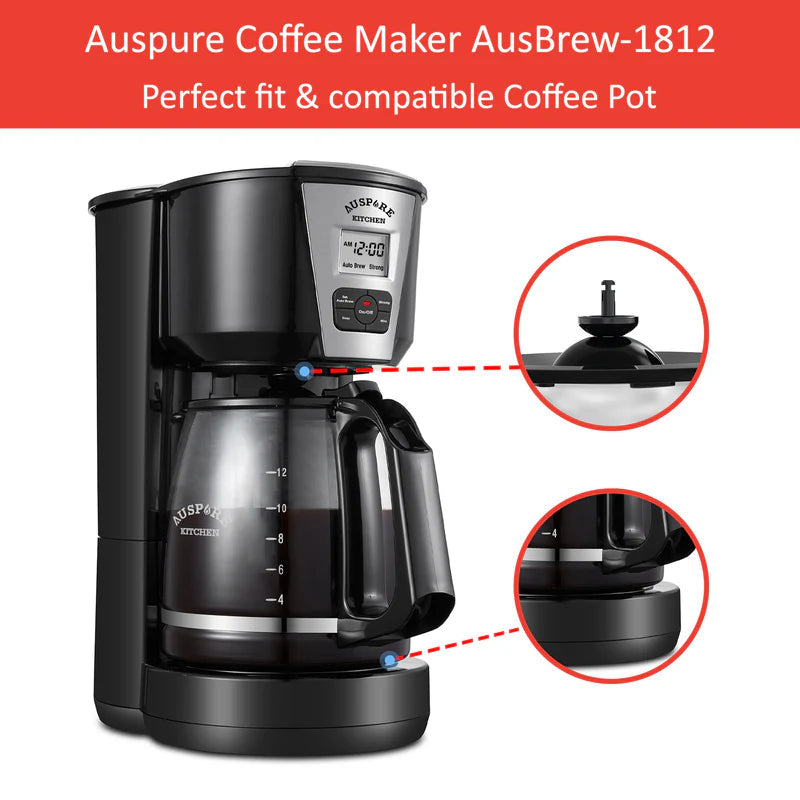 AUSPURE Replacement Coffee Pot for AusBrew-1812