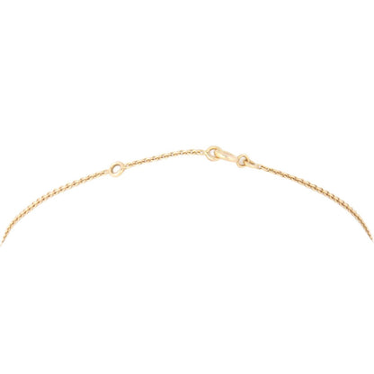 Hermes Amulettes Constance Diamond Pendant 18k Rose Gold Necklace