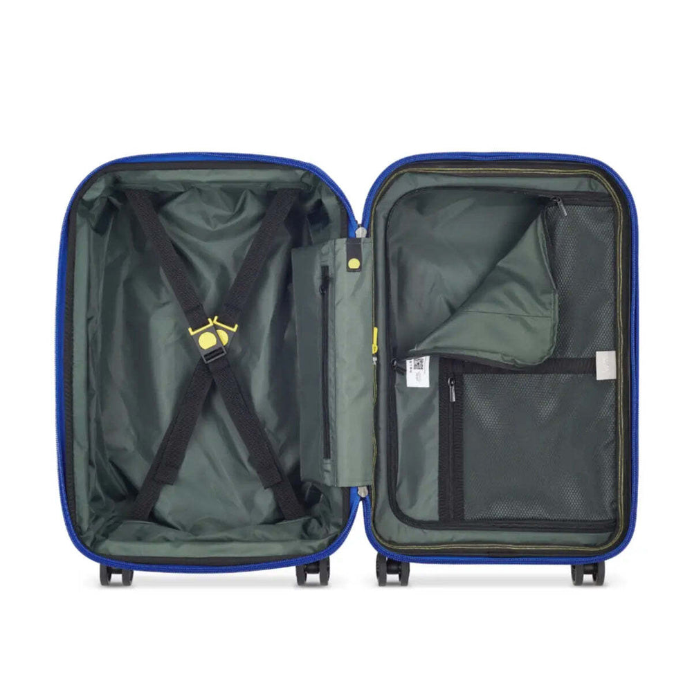 Delsey Rempart 55 cm 4-wheel Expandable Cabin Suitcase - Brown