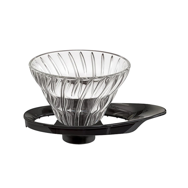 Hario Glass V60 Dripper - 1 Cup / Black