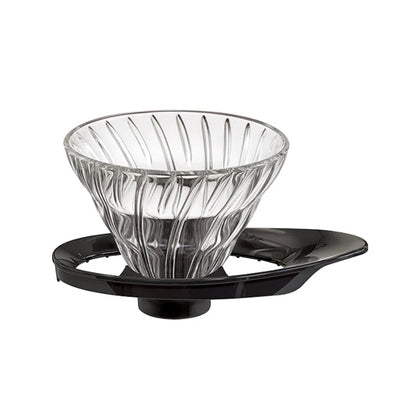 Hario Glass V60 Dripper - 1 Cup / Black