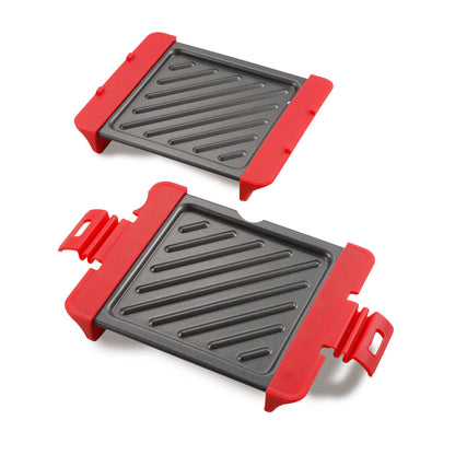 Healthy Choice Compact Microwave Sandwich Maker Non-Stick Grill Plates