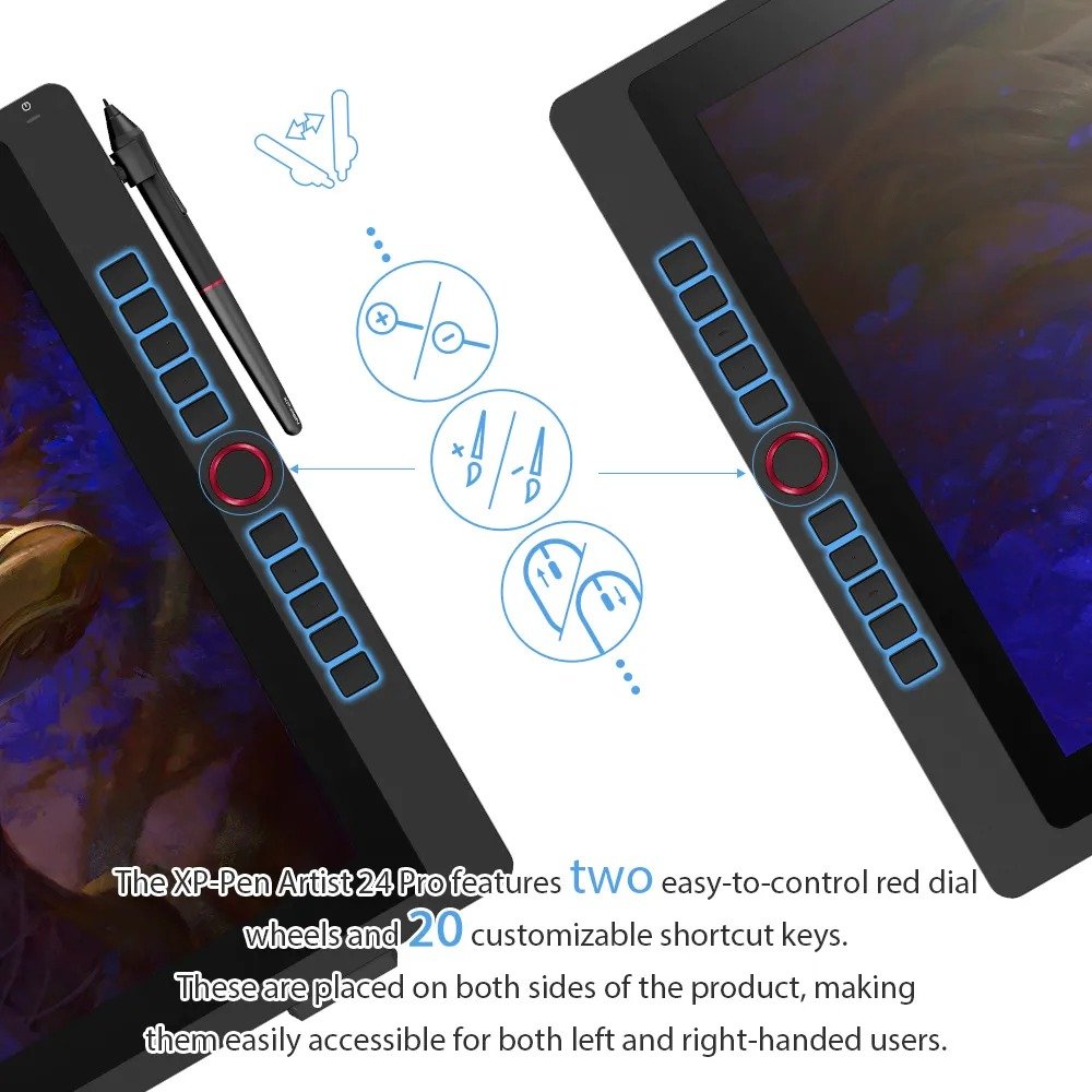 XPPen Artist 24 Pro 2.5K Pen Display