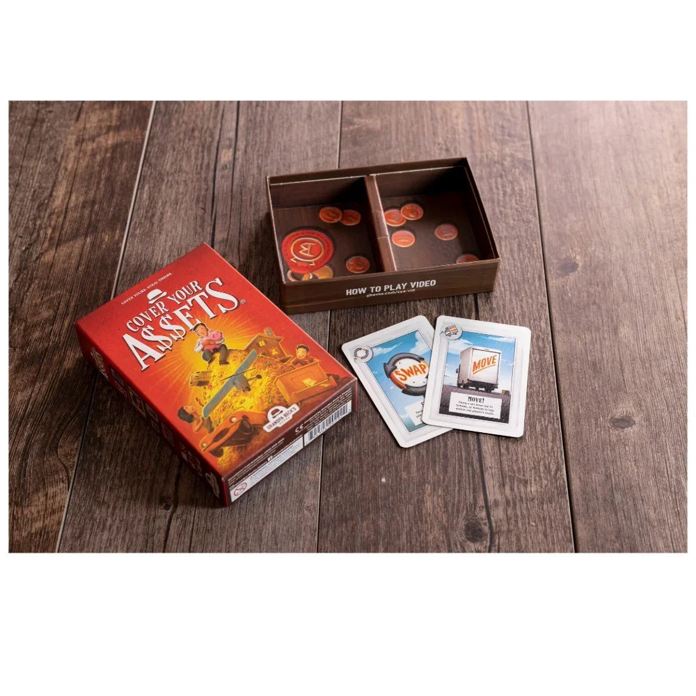 Granpda Beck's Games Cover Your Assets Family Game