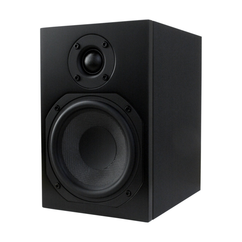 Scansonic HD 2-Pieces L5 Series Bookshelf Home Speakers 120W (Black)