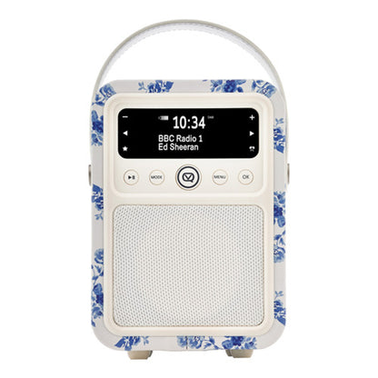 VQ Monty DAB+ Digital FM Radio/Bluetooth Speaker Laura Ashley (China Rose)