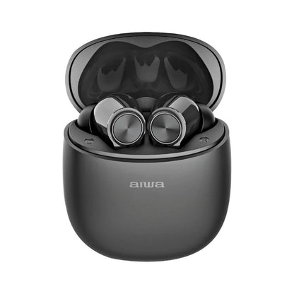 AIWA In-Ear Gelstem Bluetooth Earbuds (Black)