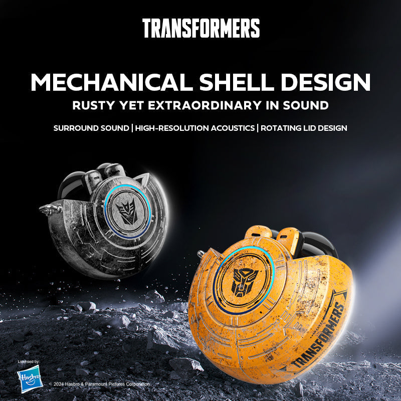 Transformers TF-T31 True Wireless Bluetooth 5.4 Earbuds (Yellow)