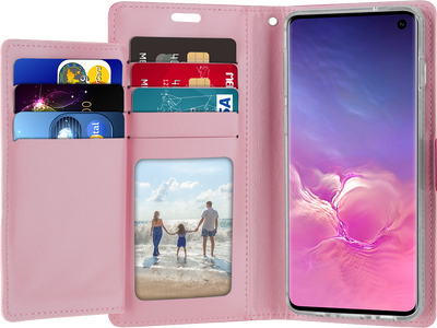 Goospery Rich Diary for iPhone XS Max - Hot Pink / Pink