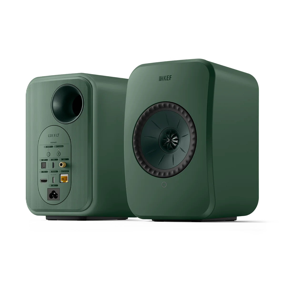 KEF LSX II LT Powered Hifi Speakers Pair (Sage Green)