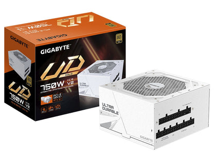 GIGABYTE UD750GM PG5 750W 80+ Gold Fully Modular ATX 3.0 Power Supply (Ice)