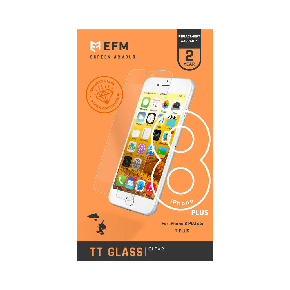 EFM True Touch Glass Screen Protector for iPhone 8 Plus