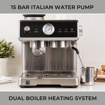 Kenmore Automatic Tamping Espresso Coffee Machine