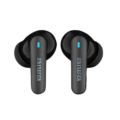 AIWA In-Ear Gelstem True-Wireless Earbuds ANC Black