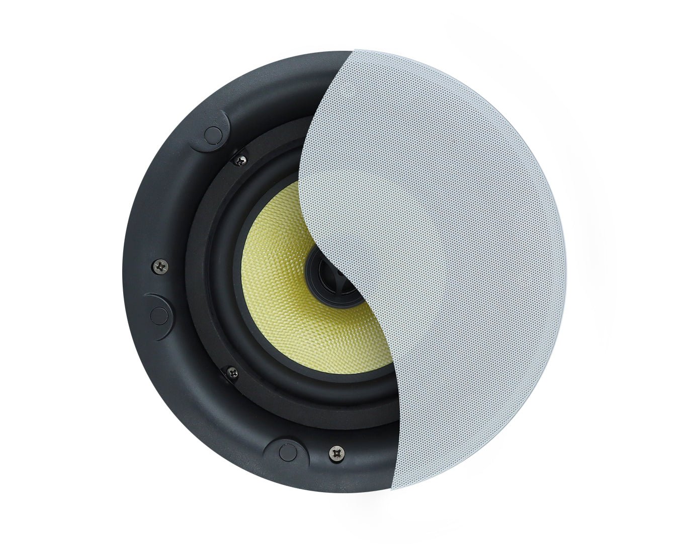 Weconic 8" Ceiling Speaker Package with 480W Multi-Zone Bluetooth Amplifier