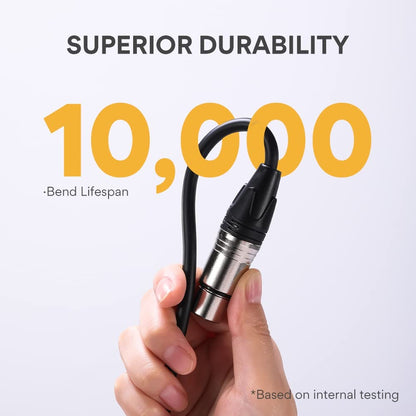MAONO XLR Microphone Cable Premium XLR Patch Cable 180cm/6FT