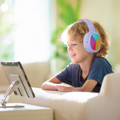 Laser Kids Wireless Headphones – Volume Limited (Purple)