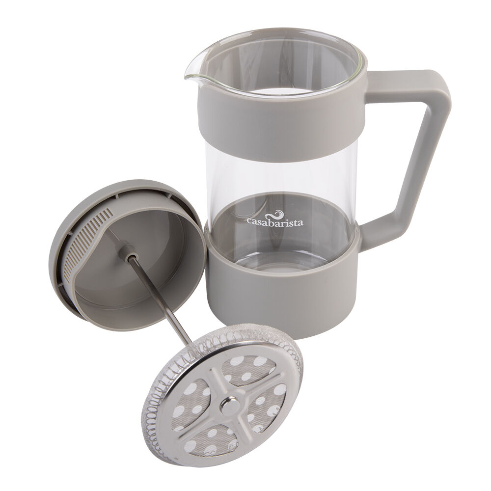 Casabarista Oslo Coffee Plunger 5 Cup 600ml Taupe