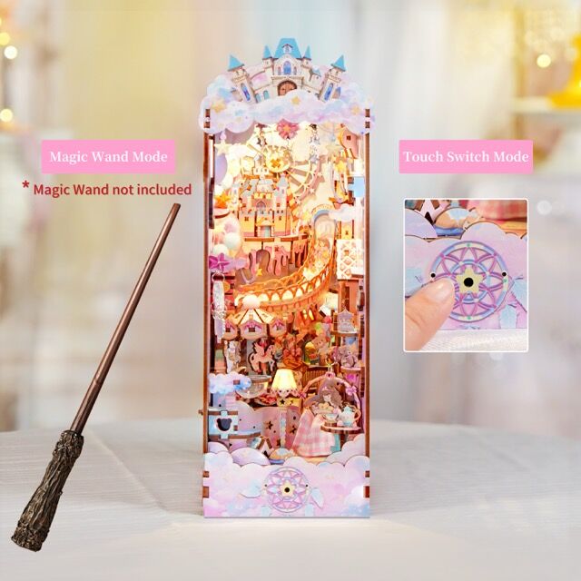 Tonecheer Sweet Dreams Book Nook Kit