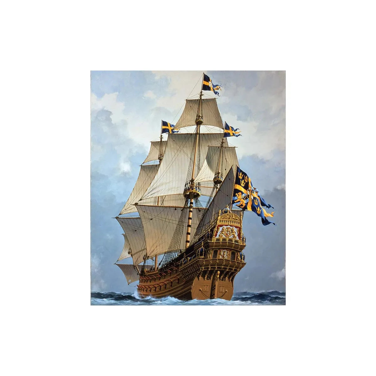 Airfix 1/144 WASA Sailing Ship Scaled Plastic Model Kit