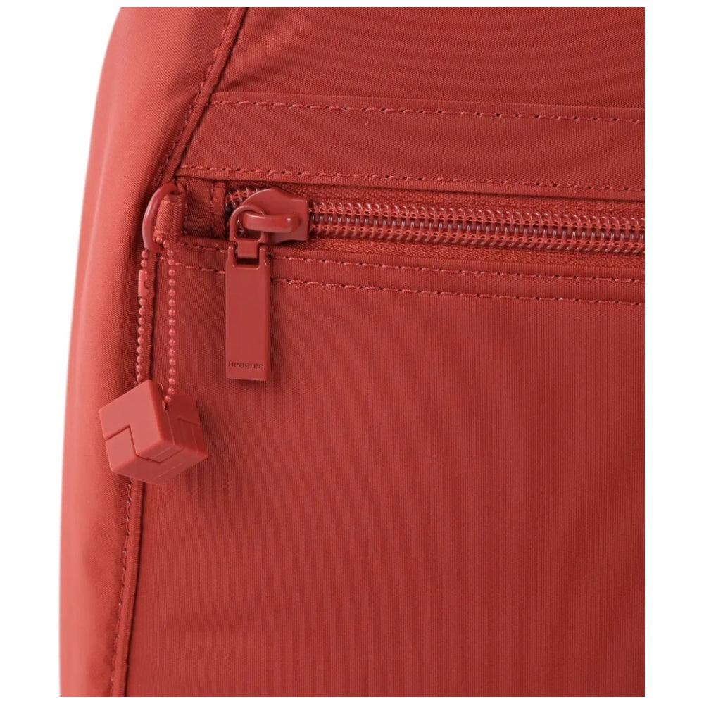 Hedgren Vogue SML Travel Backpack RFID Pocket Lightweight Dahlia Red