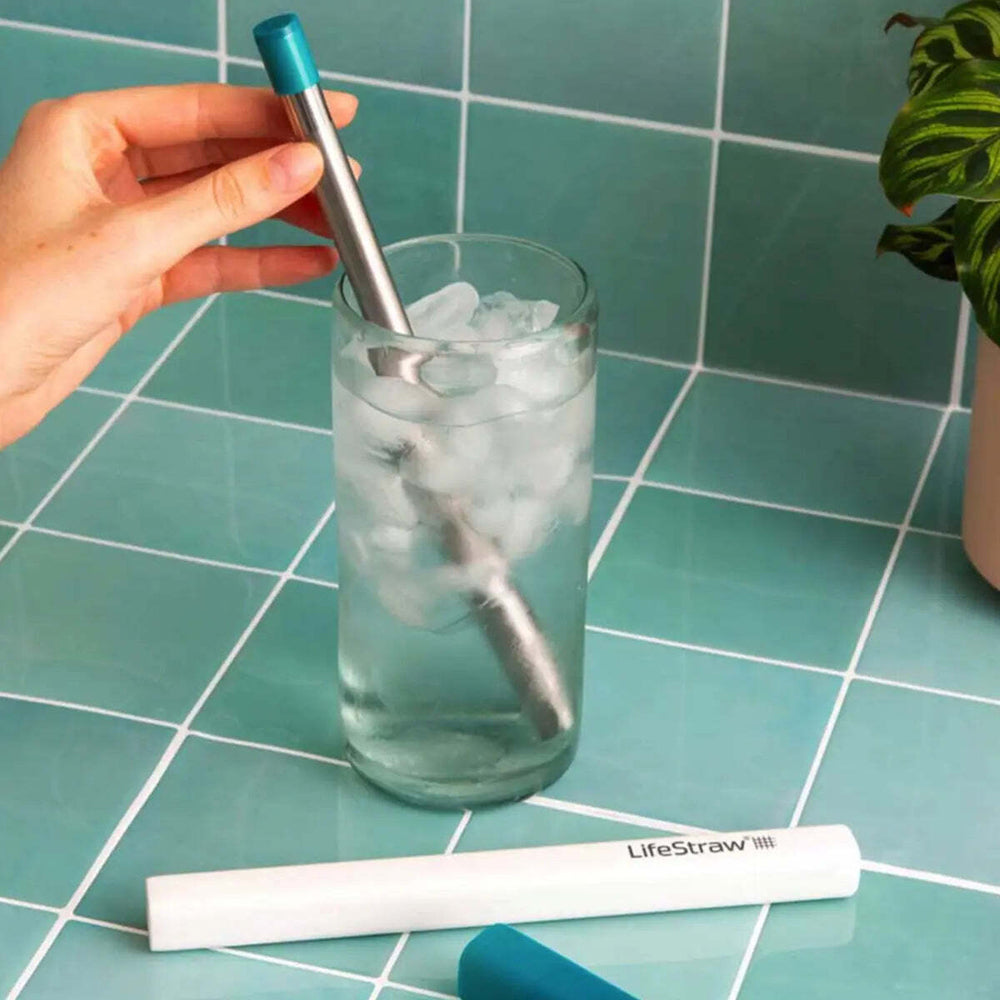 LifeStraw SIP with Carry Case Laguna Teal, Perfect for Your Adventures!