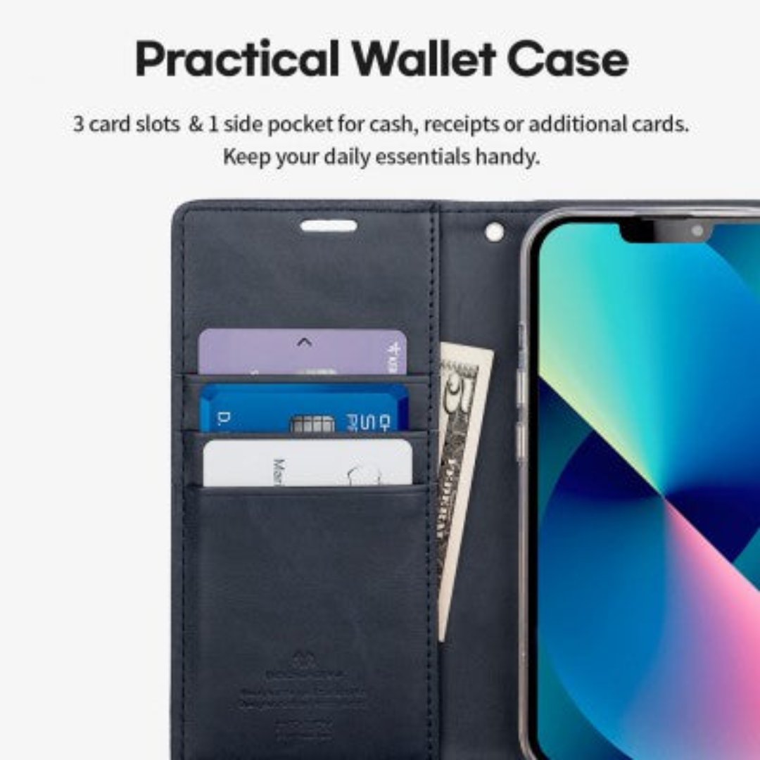 Goospery Bluemoon Diary for iPhone 16 Pro Max - Mint, With Magsafe
