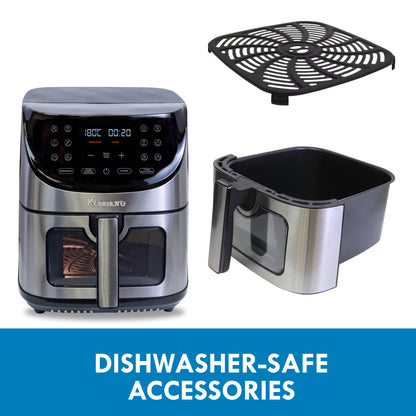 Kenmore Air Fryer 7.8L Stainless Steel